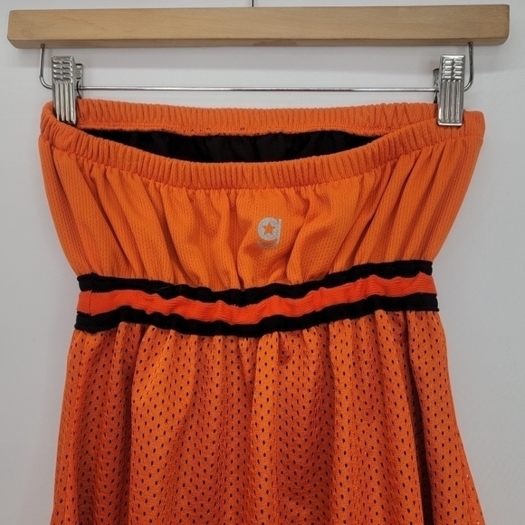 UNIVERSITY OF OKLAHOMA STATE UNIVERSITY LOGO SOLID STRAPLESS DRESS - Picture 14 of 15